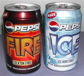 pepsi fire and ice